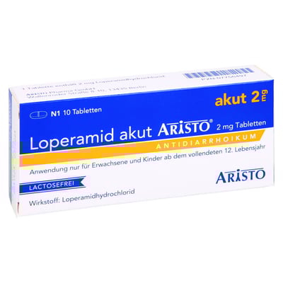 Loperamid akut Aristo 2 mg