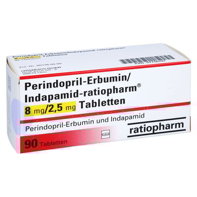 Perindopril-Erbumin/Indapamid-ratiopharm 8 mg/2,5 mg
