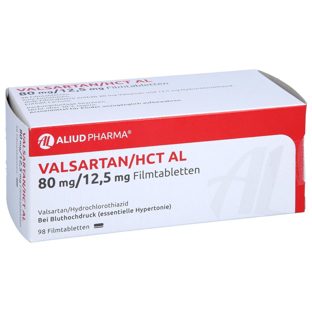 Valsartan/HCT AL 80 mg/12,5 mg