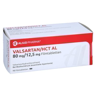 Valsartan/HCT AL 80 mg/12,5 mg