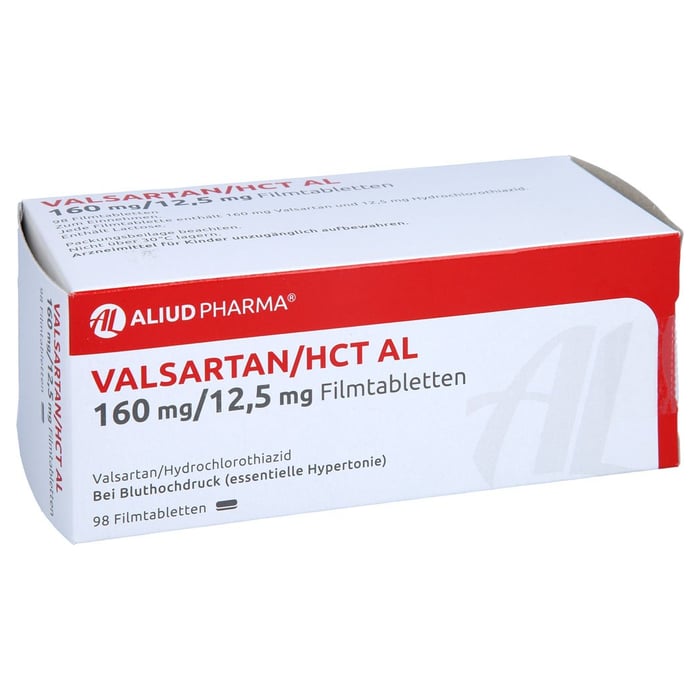 Valsartan/HCT AL 160mg/12,5mg