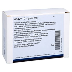 Inegy 10 mg/40 mg