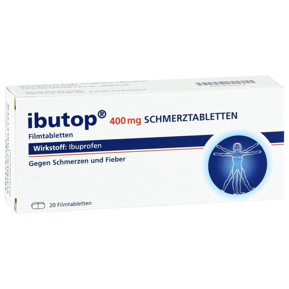 Ibutop 400 mg Schmerztabletten