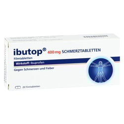 Ibutop 400 mg Schmerztabletten