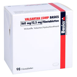 Valsartan Comp Basics 160 mg/12,5 mg