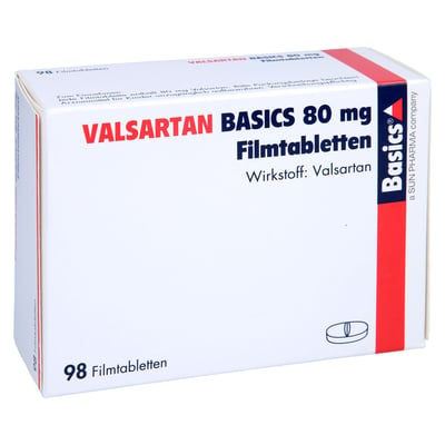 Valsartan Basics 80 mg Produktbild 1