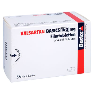 Valsartan Basics 160 mg Produktbild 1