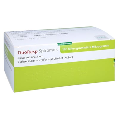 DuoResp Spiromax 160 Mikrogramm/4,5 Mikrogramm/Dosis