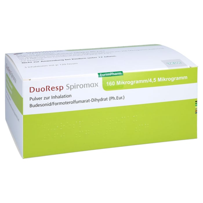 DuoResp Spiromax 160 Mikrogramm/4,5 Mikrogramm/Dosis