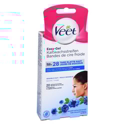 Veet Kaltwachsstreifen Gesicht