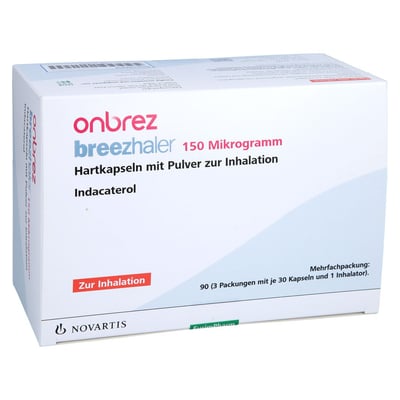 Onbrez Breezhaler 150 Mikrogramm