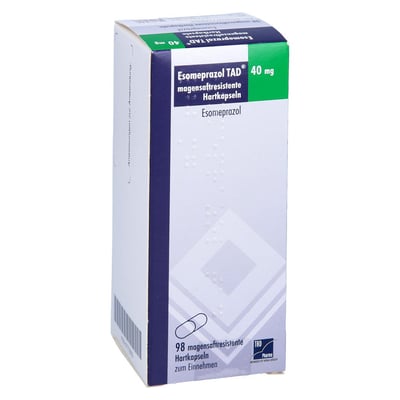Esomeprazol TAD 40 mg magensaftresist. Hartkapseln Produktbild 1