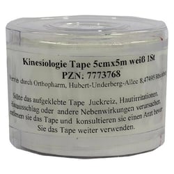 Kinesiologie Tape 5x5 Wei