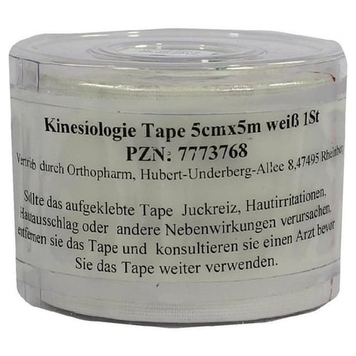 Kinesiologie Tape 5x5 Wei