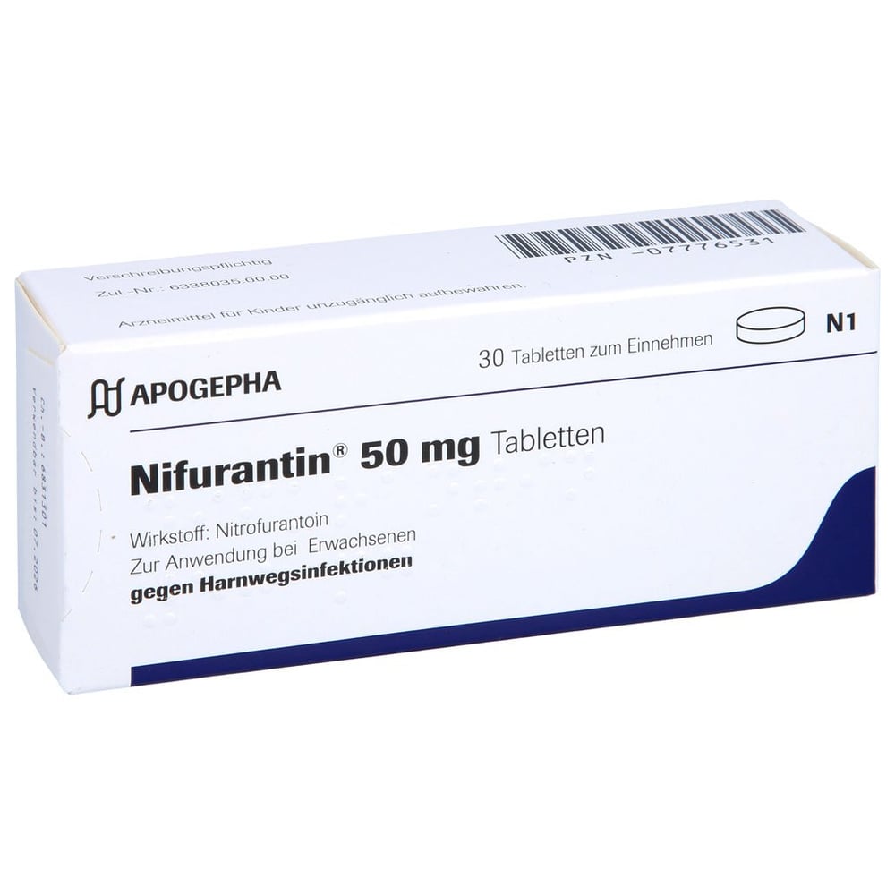 Nifurantin 50 mg