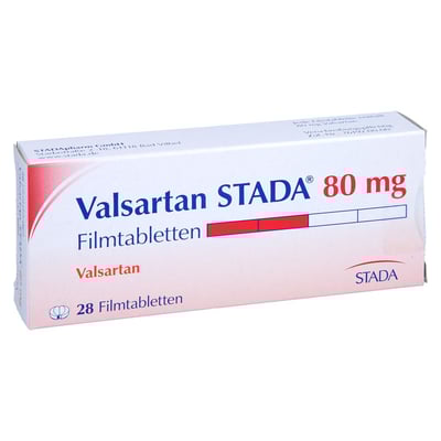 Valsartan STADA 80 mg