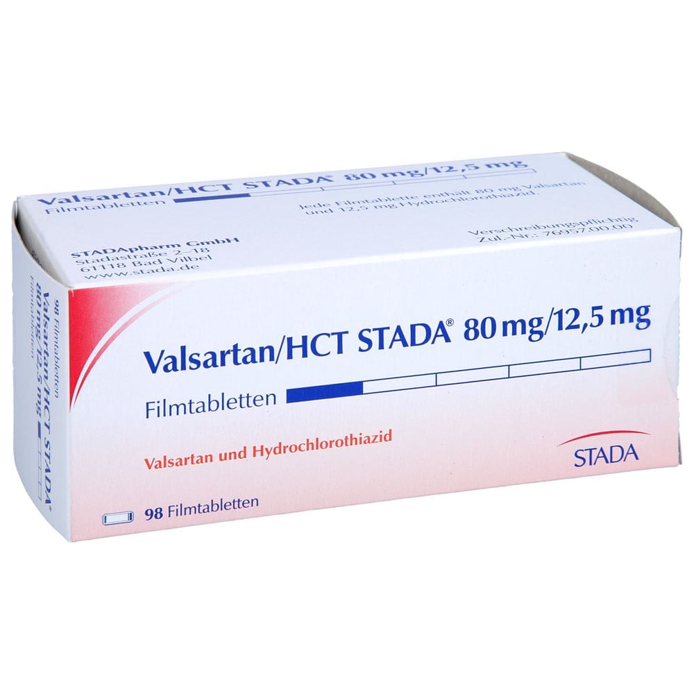 Valsartan/HCT STADA 80 mg/12,5 mg