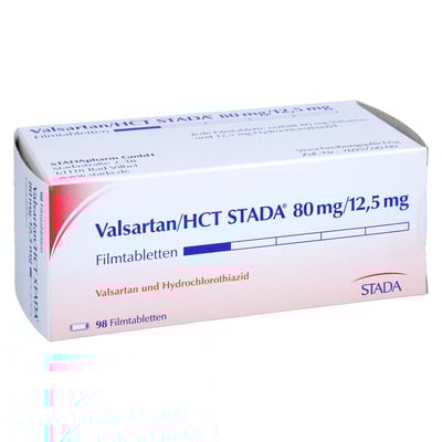 Valsartan/HCT STADA 80 mg/12,5 mg