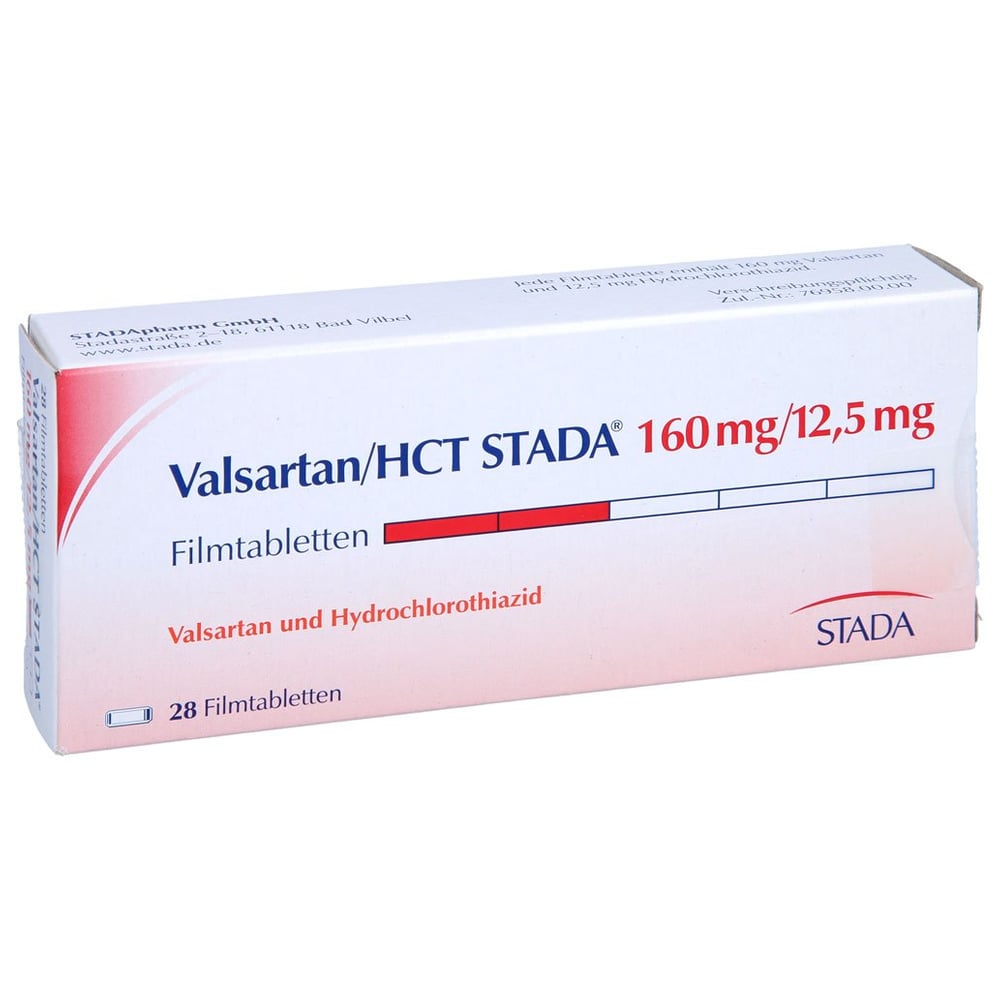 Valsartan/HCT STADA 160 mg/12,5 mg