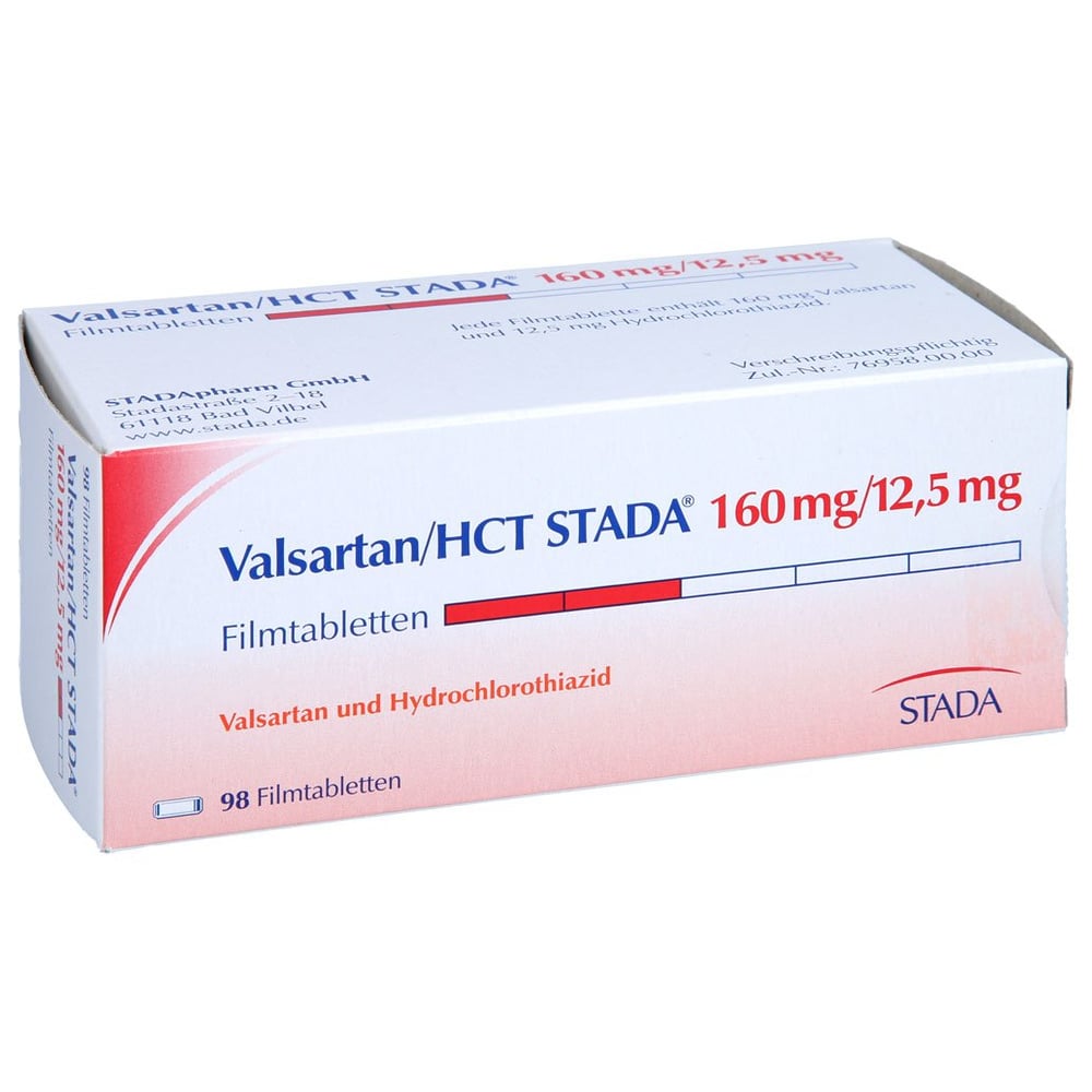 Valsartan/HCT STADA 160 mg/12,5 mg