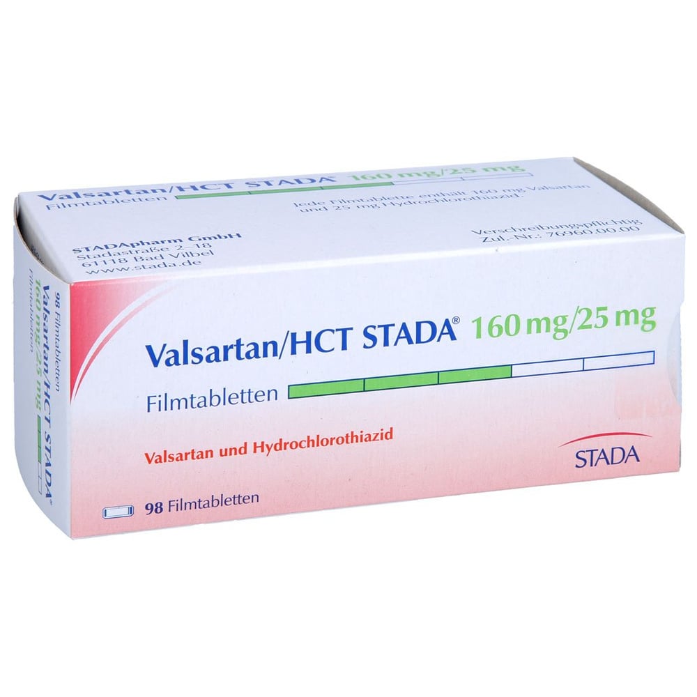 Valsartan/HCT STADA 160 mg/25 mg