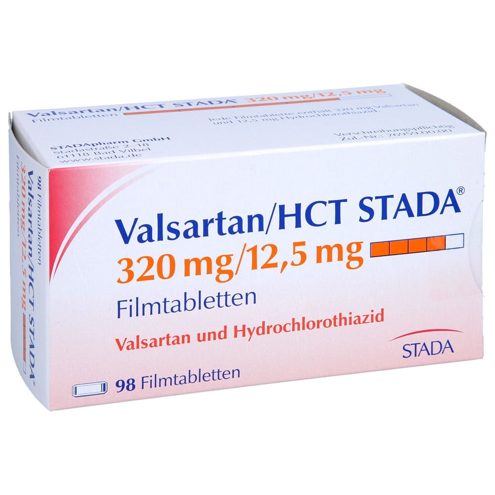 Valsartan/HCT STADA 320 mg/12,5 mg