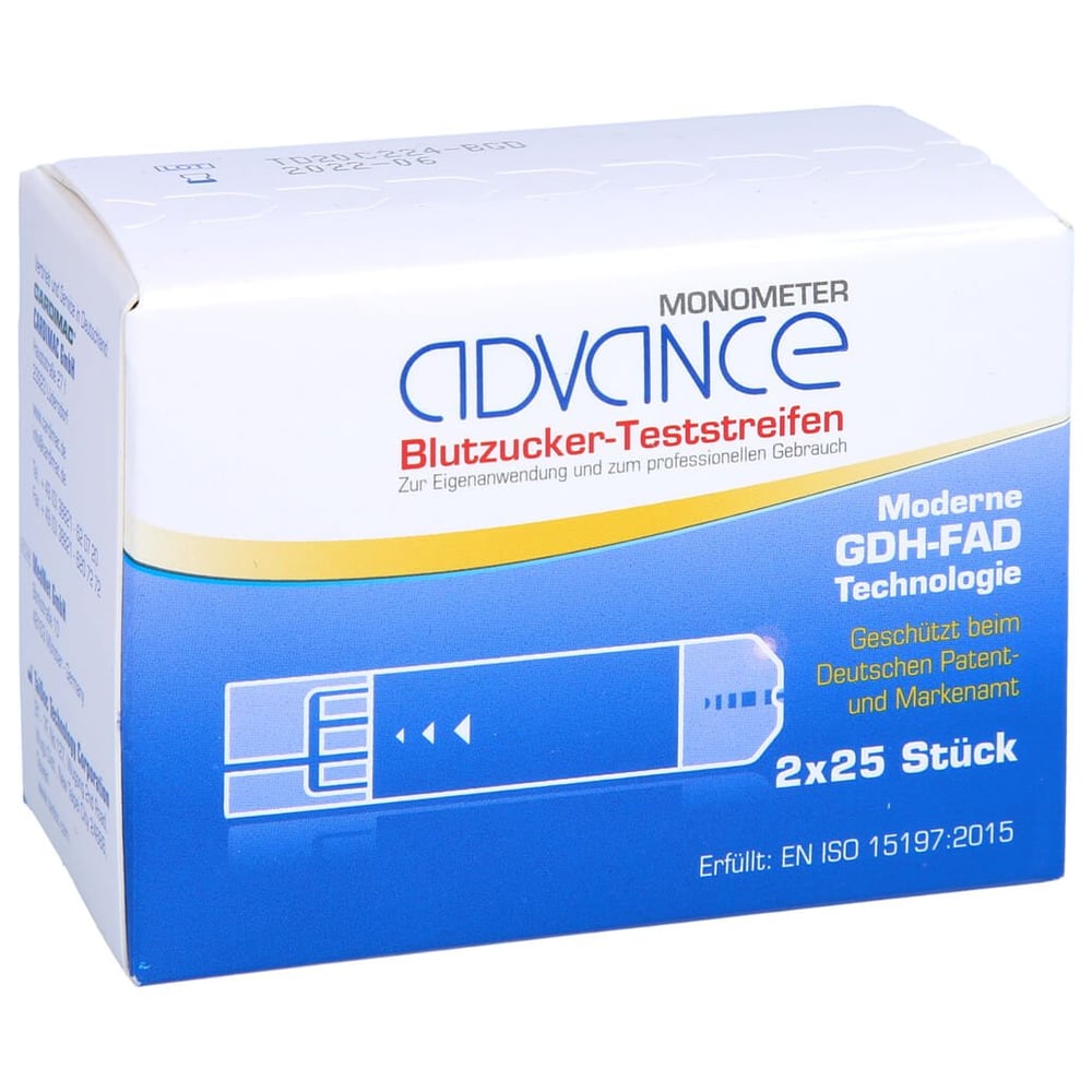 Advance Monometer Blutzucker Teststr.GDH