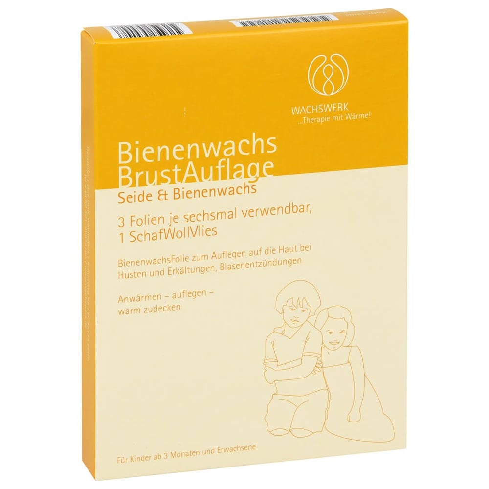Bienenwachs Brustauflage Schaf/Woll/Vl.Wachsw.