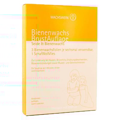 Bienenwachs Brustauflage Schaf/Woll/Vl.Wachsw.