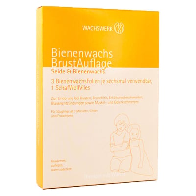 Bienenwachs Brustauflage Schaf/Woll/Vl.Wachsw.