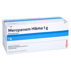 Meropenem Hikma1 g Pulv. o. Inl