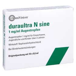 Duraultra N sine 1 mg/ml Augentropfen