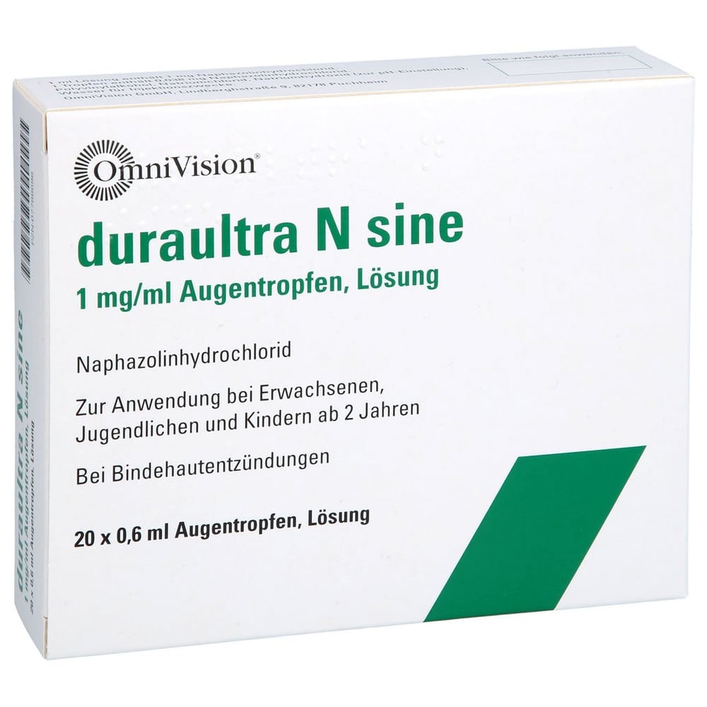 Duraultra N sine 1 mg/ml Augentropfen