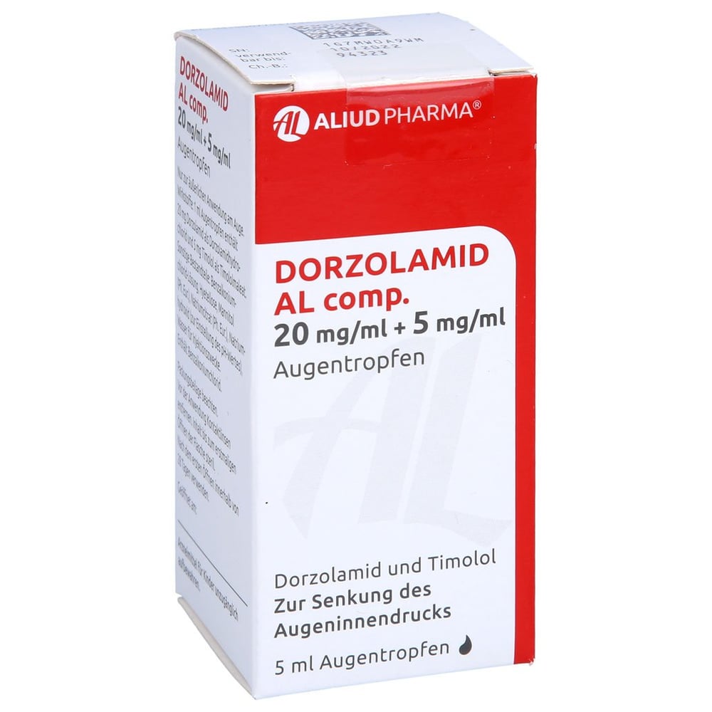 Dorzolamid AL comp. 20 mg/ml + 5 mg/ml