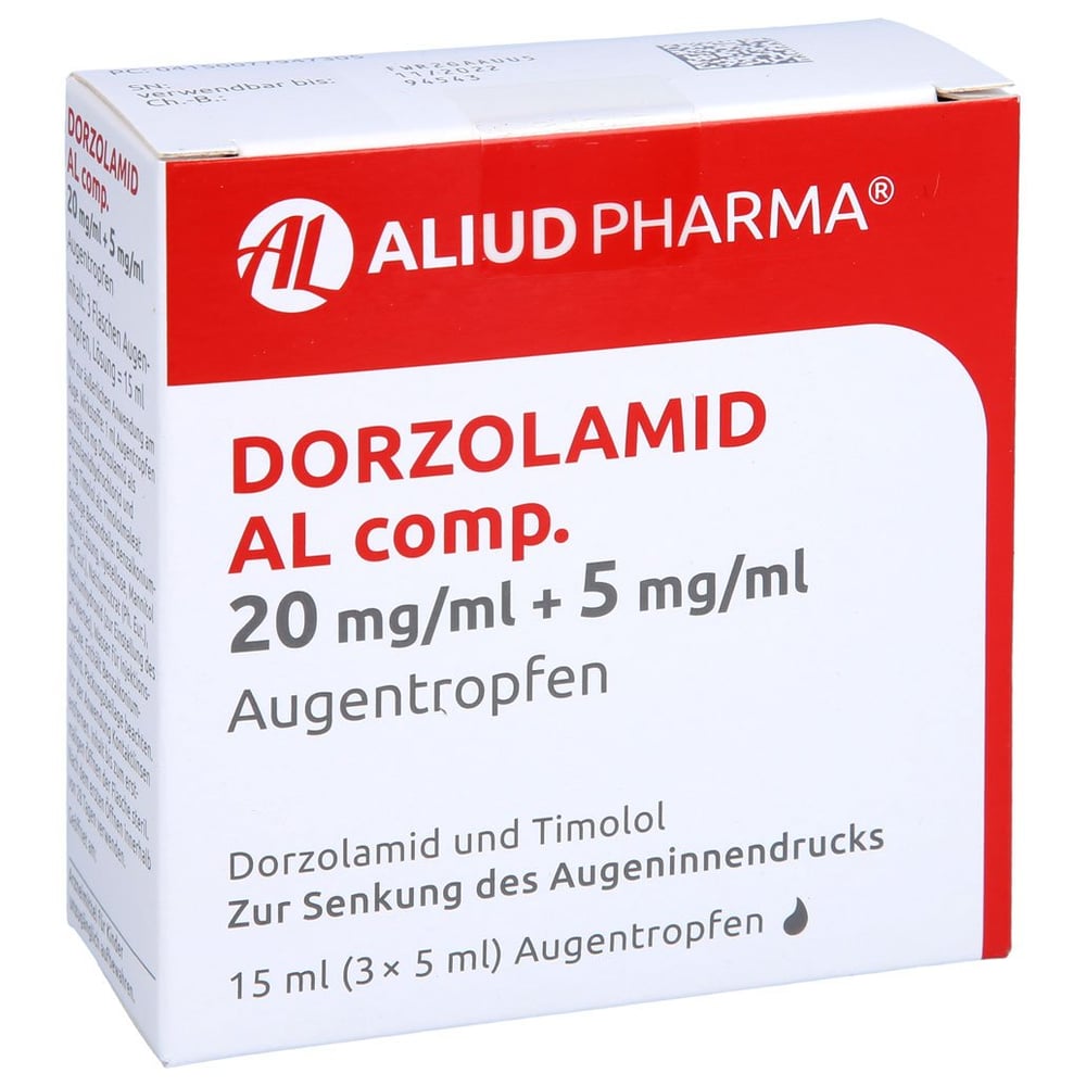 Dorzolamid AL comp. 20 mg/ml + 5 mg/ml