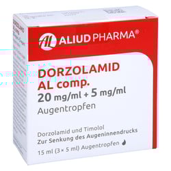 Dorzolamid AL comp. 20 mg/ml + 5 mg/ml