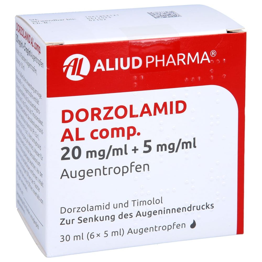 Dorzolamid AL comp. 20 mg/ml + 5 mg/ml