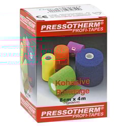 Pressotherm Kohäsive Bandage schwarz 8cmx4m