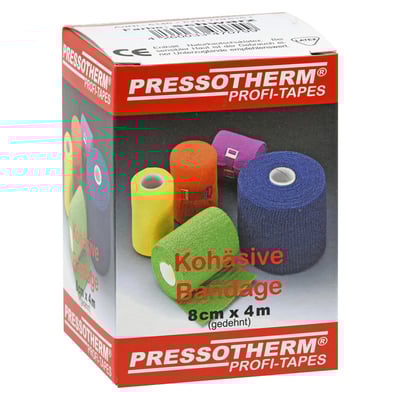 Pressotherm Kohäsive Bandage schwarz 8cmx4m