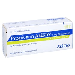 Propiverin Aristo 15 mg