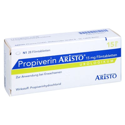 Propiverin Aristo 15 mg