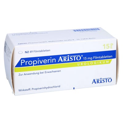 Propiverin Aristo 15 mg