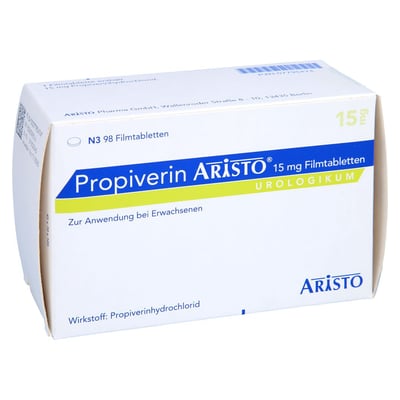 Propiverin Aristo 15 mg