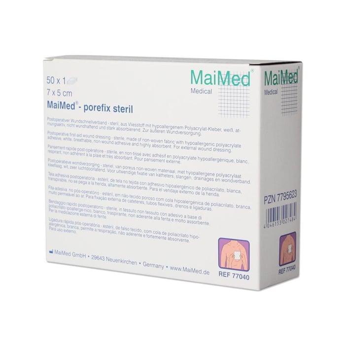 Maimed porefix steril 5x7 cm