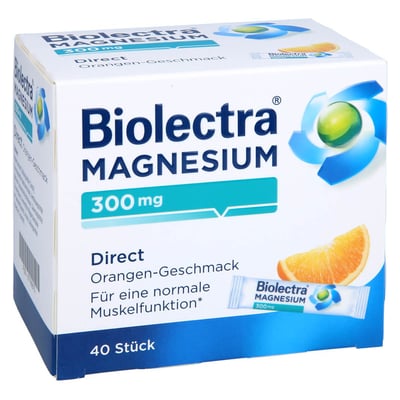 Biolectra Magnesium Direct Orange Pellets Produktbild 1