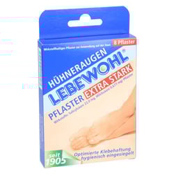 Lebewohl Hühneraugenpflaster extra stark