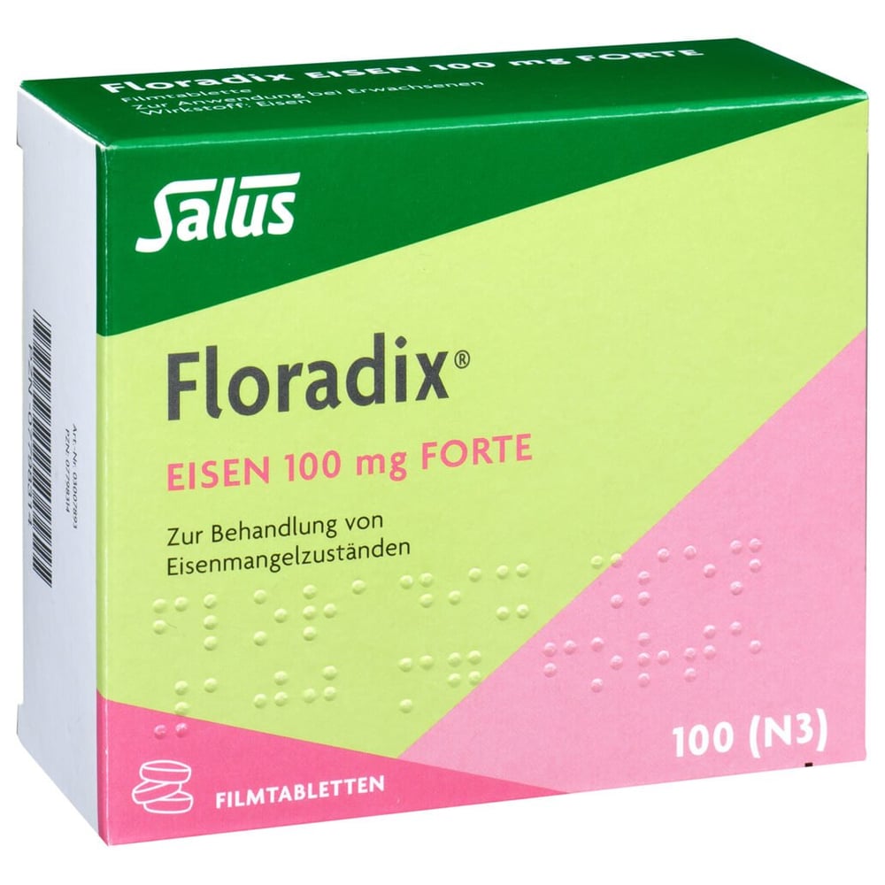 Floradix Eisen 100 mg forte
