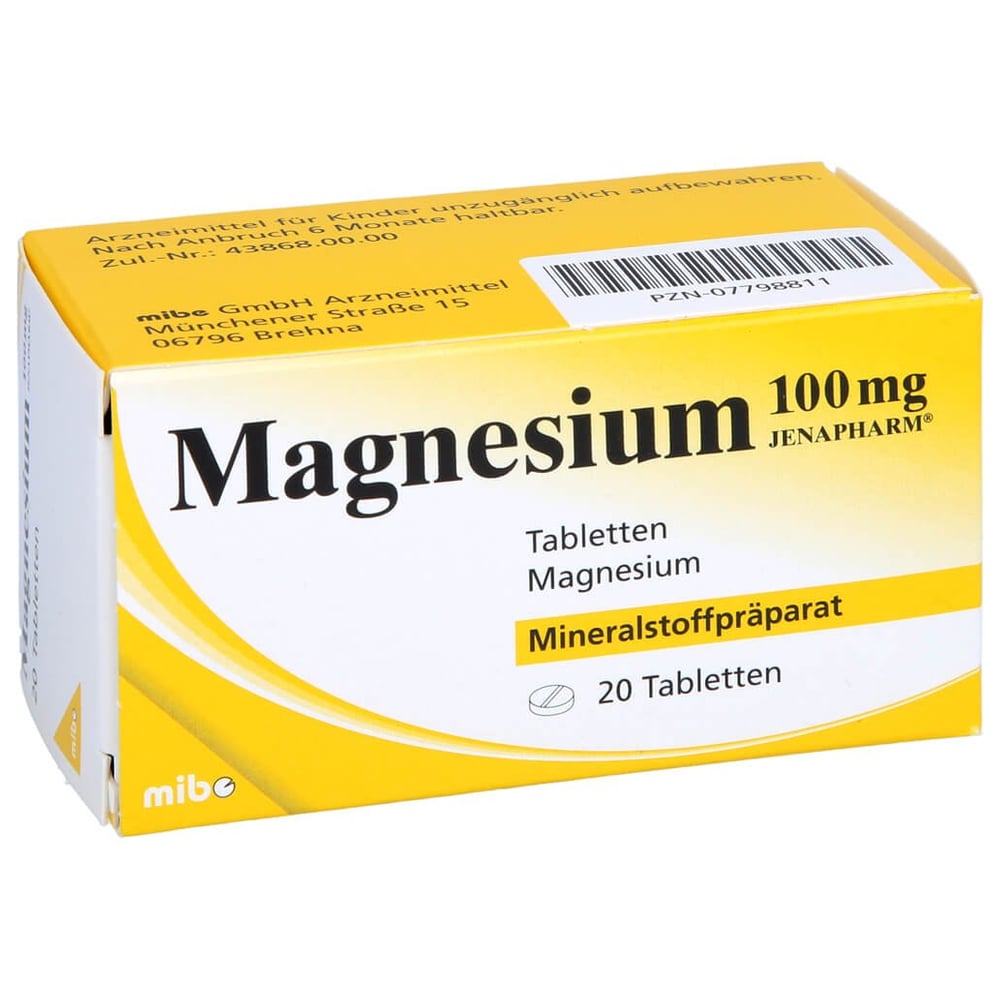 Magnesium 100 mg JENAPHARM