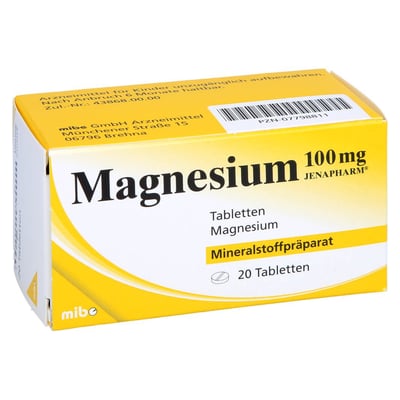 Magnesium 100 mg JENAPHARM