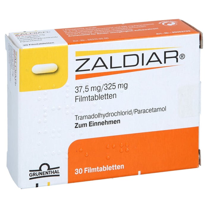 Zaldiar 37.5mg/325mg Filmtabletten